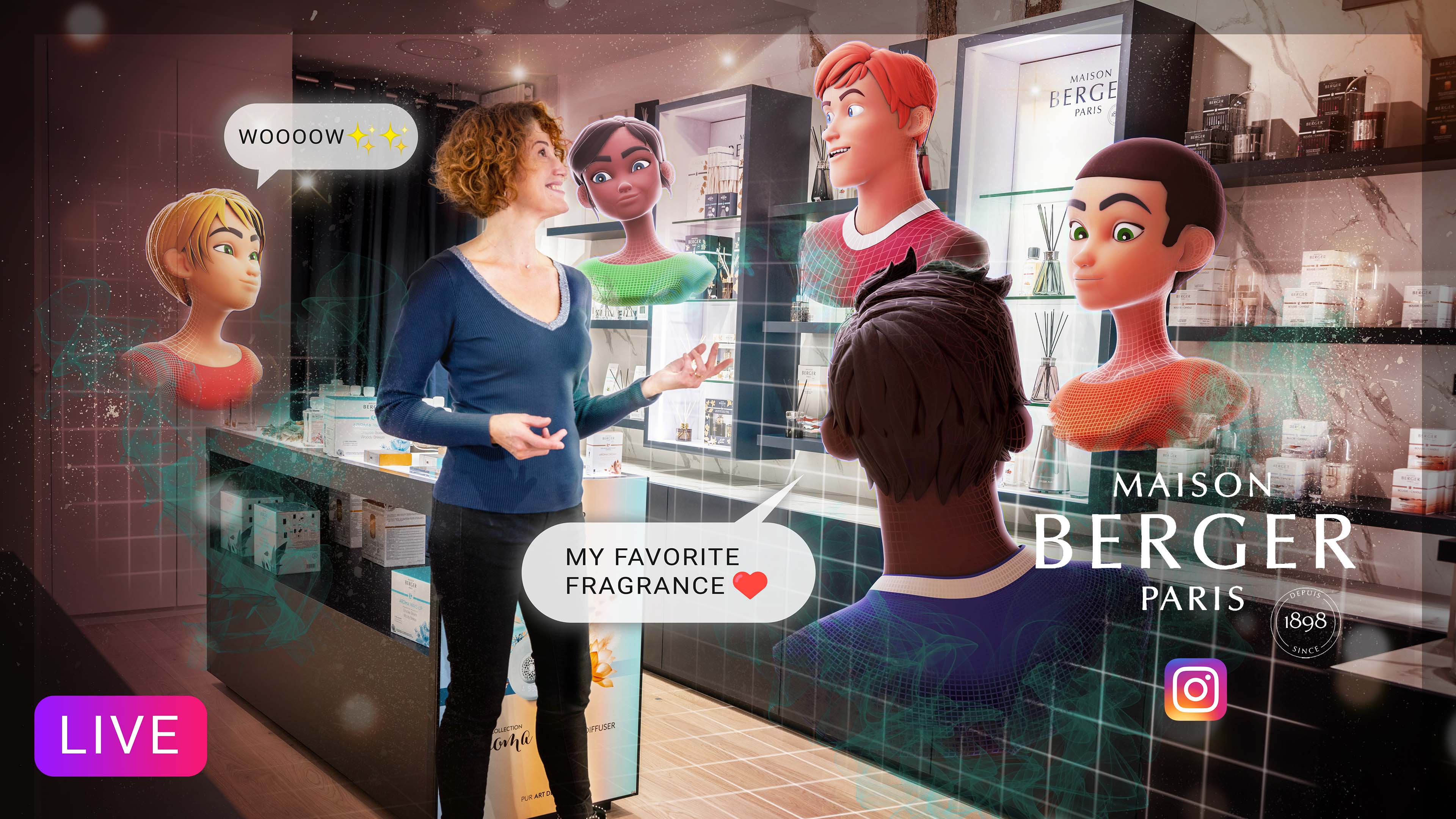 AUGMENTED LIVESTREAM - MAISON BERGER PARIS