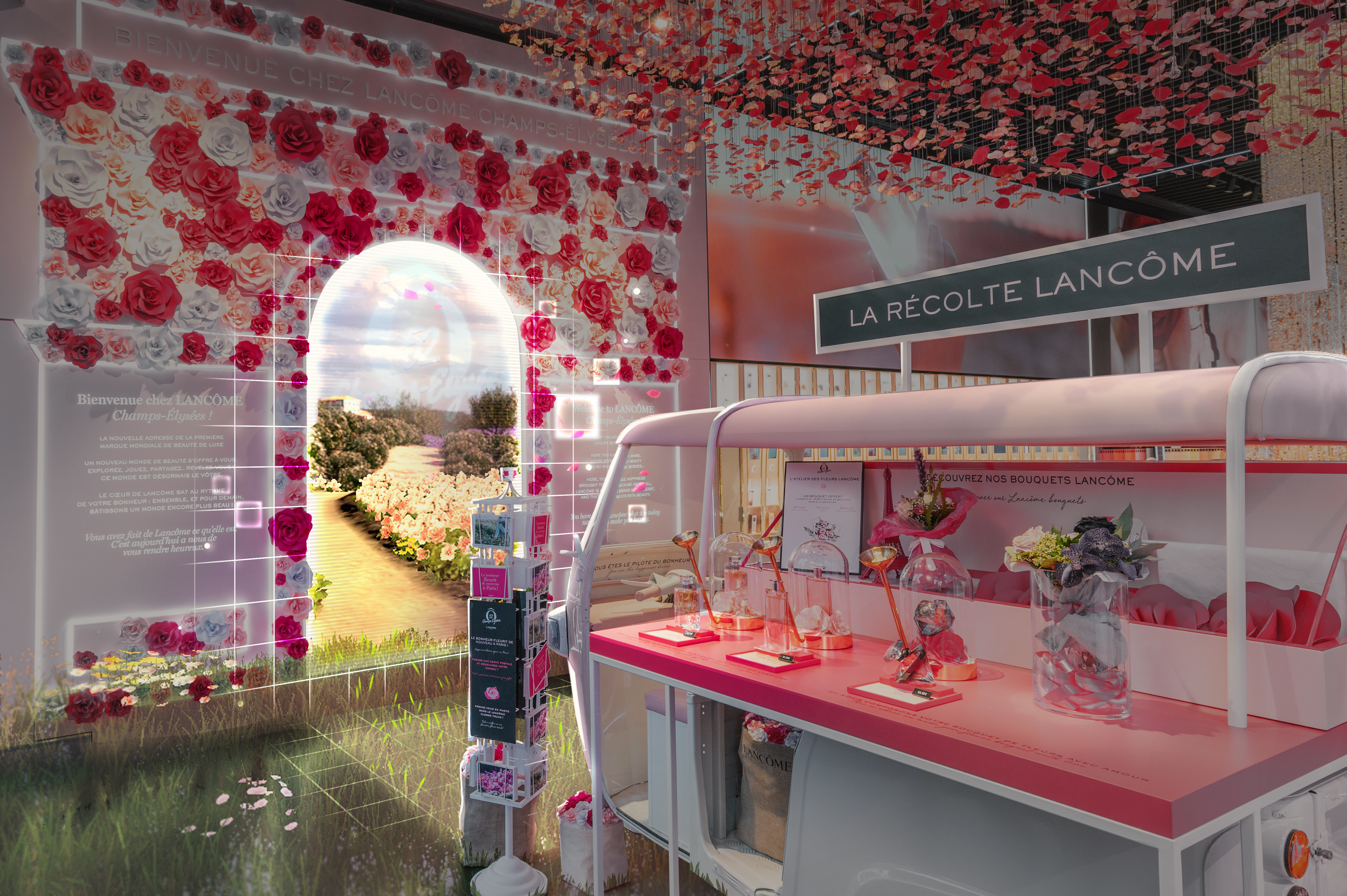 Our latest AR experience for Lancôme's Flagship Store in Paris